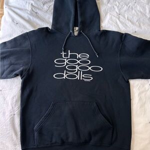 HTF Vintage 2002 The Goo Goo Dolls Gutterflower Concert Black Hoodie Size M